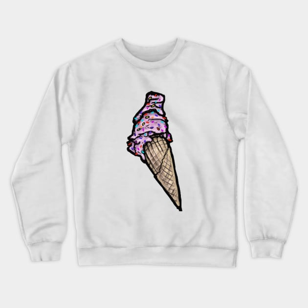 Icecream Crewneck Sweatshirt by Azgrakth